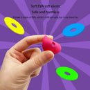 Lançador de Disquinhos Coloridos – Brinquedo Interativo