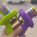 Lançador de Disquinhos Coloridos – Brinquedo Interativo